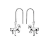 Karen Walker Mini Carousel Horse Earrings | Sterling Silver