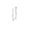 Karen Walker Monogram Key Earrings | Sterling Silver