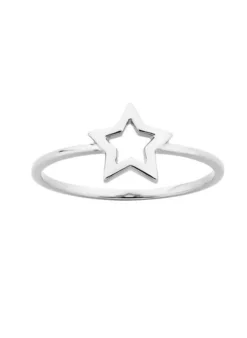 Karen Walker Silver Mini Star Ring