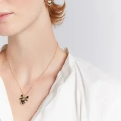 Karen Walker Superlove Bow 55cm Necklace | Sterling Silver