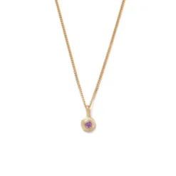 Kirstin Ash | Amethyst | Febuary | Birth Stone | Gold Plated | Necklace