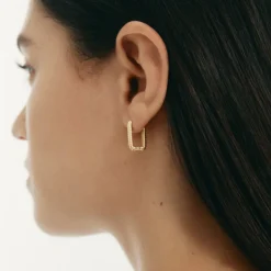 Kirstin Ash | Elemental | 18k Gold Plated | Hoop Earrings