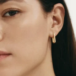 Kirstin Ash | Elemental | 18k Gold Plated | Hoop Earrings