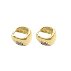 Kirstin Ash | Ink | 18k Gold Plated | Hoop Earrings