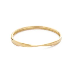 Kirstin Ash | 18k Gold Plated | Fold Bangle