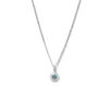 Kirstin Ash | London Blue Topaz | September | Birth Stone | Silver | Necklace