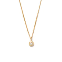 Kirstin Ash | Pearl | June | Birth Stone | Gold Plated | Necklace