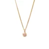 Kirstin Ash | Pink Tourmaline | Oct | Birth Stone | Gold Plated | Necklace
