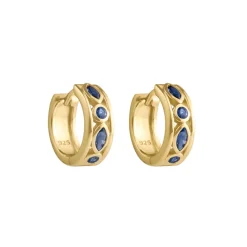 Kirstin Ash | Synergy | 18k Gold Plated | Hoop Earrings