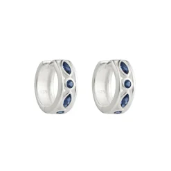 Kirstin Ash | Synergy | Silver | Hoop Earrings