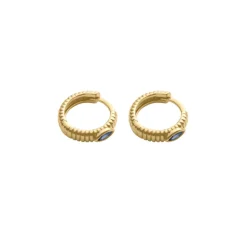 Kirstin Ash | Texture | 18k Gold Plated | Hoop Earrings