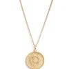 Kirstin Ash | Traveller Coin | Gold Plated | Necklace