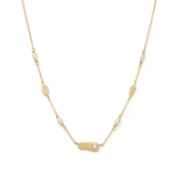 Kirstin Ash | Vacanza | 18K Gold Plated | Fresh Water Pearl | Necklace