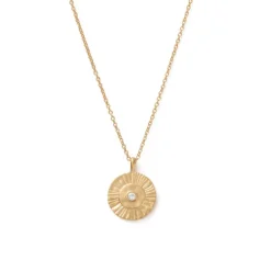 Kirstin Ash Afterglow Coin Nlace (18k Gold Vermeil)