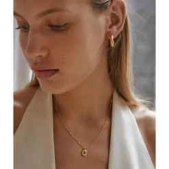 Kirstin Ash Jardin Medium Hoop Earrings