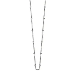 Kirstin Ash Silver Bespoke Curb Chain 40-45cm