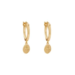 Kirstin Ash Wander Hoop Earrings | Gold