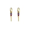 Lindi Kingi | Berry Bar | Gold Plated | Sleeper Earrings
