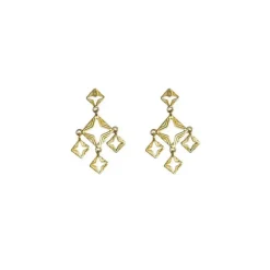 Lindi Kingi | Byzantine | Embrace | Gold Plated | Mini | Earrings