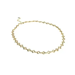 Lindi Kingi | Byzantine | Embrace | Gold Plated | Necklace