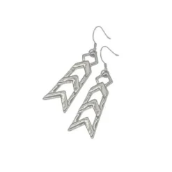 Lindi Kingi | Formation | Platinum Plated | Earrings