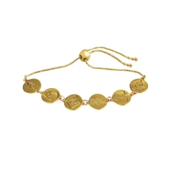 Lindi Kingi Earth Energies Gold Plated Brass Bracelet