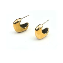 Lindi Kingi Gold Plated Orbe Earrings