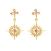 Lindi Kingi Gold Starburst Earrings | Gold