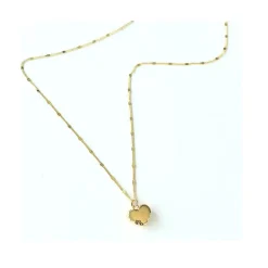 Lindi Kingi Inflate My Heart Necklace | Gold