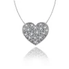 Love In a Jewel "Full Crystal Heart" Necklace