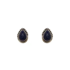 Luna 'Orthosie' Lapis Earrings