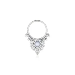 Luna 'Pasiphae' Mother of Pearl Stg Piercing (Single)