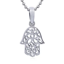 Luna 'Proteus' Hamsa Hand | Sterling Silver | 45cm
