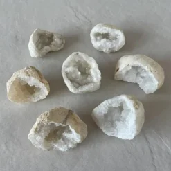 Opal & Sage - Quartz Geode (Harmony) Raw Boxed Crystal