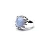 SGC Blue Lace Agate Claw Ring