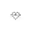 SGC Chain Heart Stg Ring (Q)