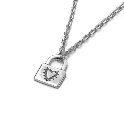 SGC Locked Heart Necklace