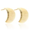 Silk & Steel Nautica Hoop Earrings | Gold