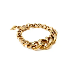 Silk & Steel Phoenix Graduated Bracelet | Steel | Gold