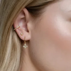 Silk+Steel | Ear Cuff | Gold Plated