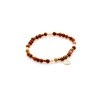 Silk&Steel Gia Jasper & Gold Stretch Bracelet