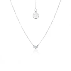 Silk&Steel Keepsake Blue Topaz Necklace