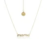 Silk&Steel Mama Gold Necklace