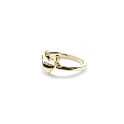 Stolen Girlfriend Club | Sinister Heart | Gold Plated | Ring | Size S
