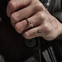 Stolen Girlfriend Club | Silver | Micro Bolt | Ring | Size N