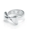Stolen Girlfriends Club Bow Ring | Sterling Silver | Size S