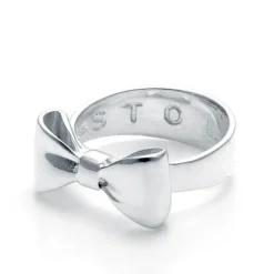 Stolen Girlfriends Club Bow Ring | Sterling Silver | Size S