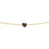 Stolen Girlfriends Club Love Claw Onyx Bracelet - Gold Plated