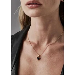 Stolen Girlfriends Club Love Claw Onyx Necklace | Gold Plated