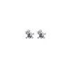 Stolen Girlfriends Club Pirate Flag Black Spinel Stud Earrings